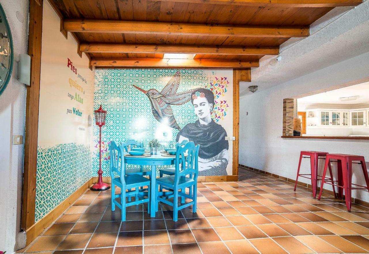 Frida Kahlo House Con Piscina Y Vistas Al Mar By Lightbooking Telde Buitenkant foto